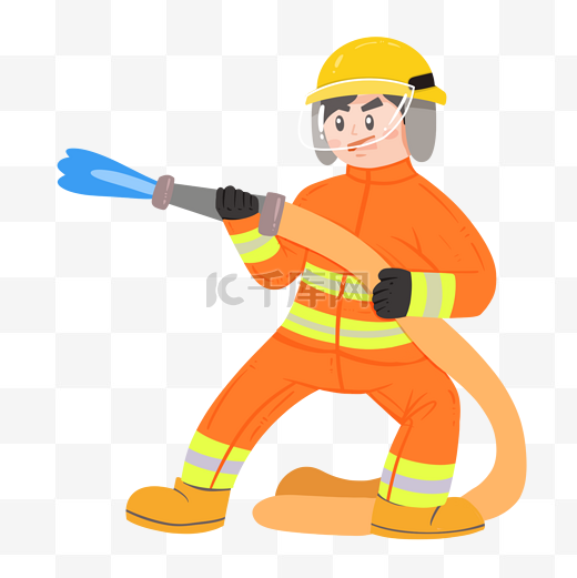 消防员火灾灭火消防安全图片