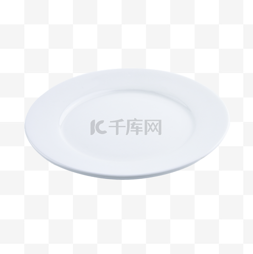 盘子陶瓷白色静物图片