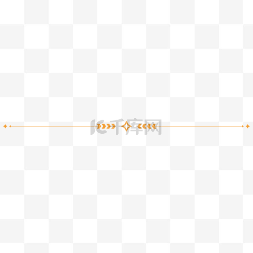 极简星星箭矢单色分割线图片