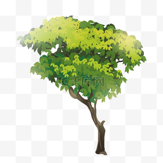 梦幻仙侠景观树绿色大树图片