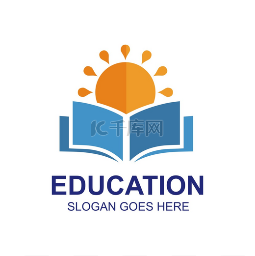 教育标志研究符号毕业矢量logo图片