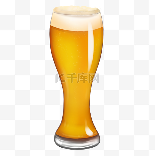 夏季冷饮饮品一杯啤酒图片