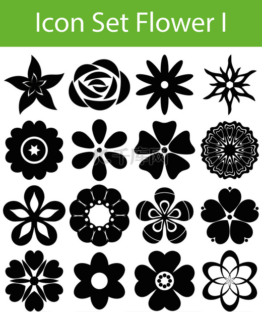 Icon Set Flowers I图片