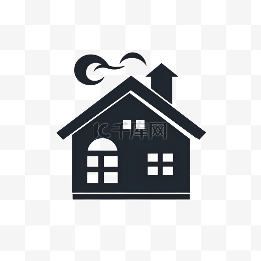 极简主义乡下房子logo图片