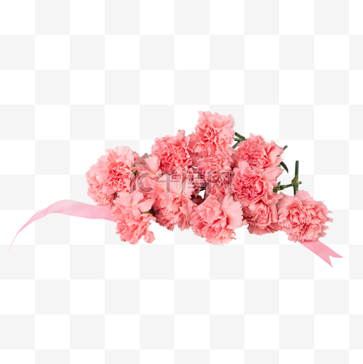 感恩母亲节花束康乃馨图片