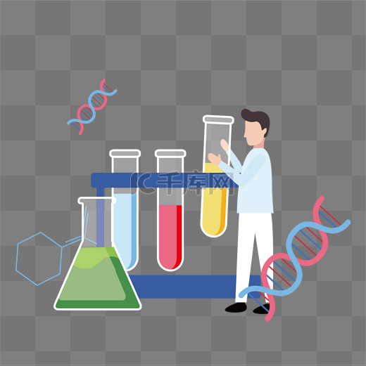 医疗化学基因试管医学实验室图片