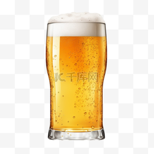 啤酒夏天冷饮一杯酒图片