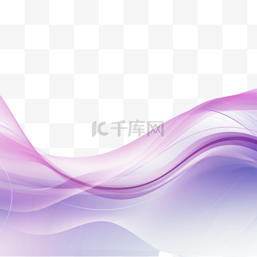 紫色抽象背景曲线底边边框装饰图片