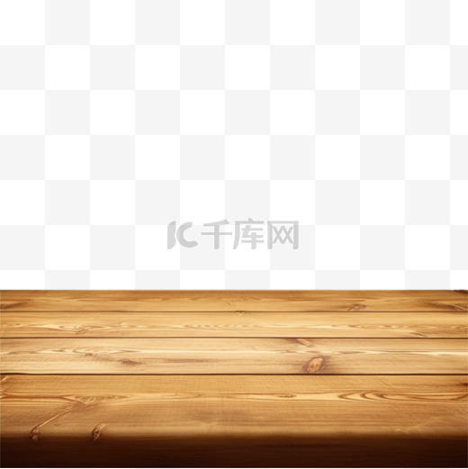 木桌前景，木质桌面前景，浅褐色质朴的台面。图片