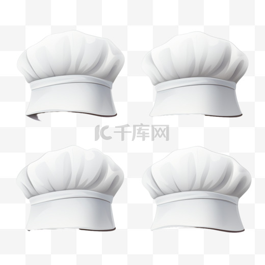 厨师白帽系列图片