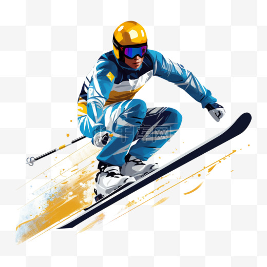 跳台滑雪图片