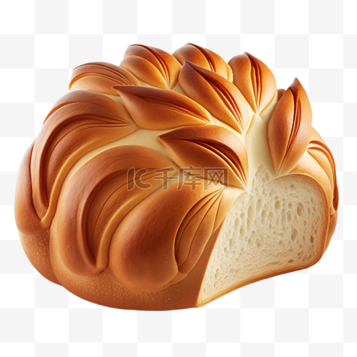 烘焙好吃诱人面包3d实物图图片