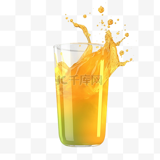果汁橙汁饮料图片