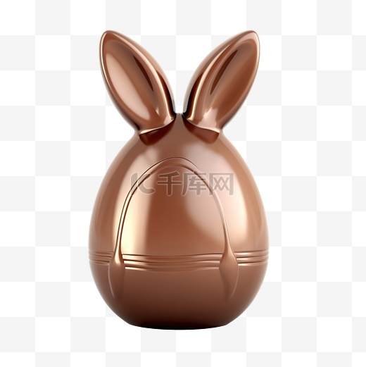 复活节兔子蛋耳巧克力 3d图片