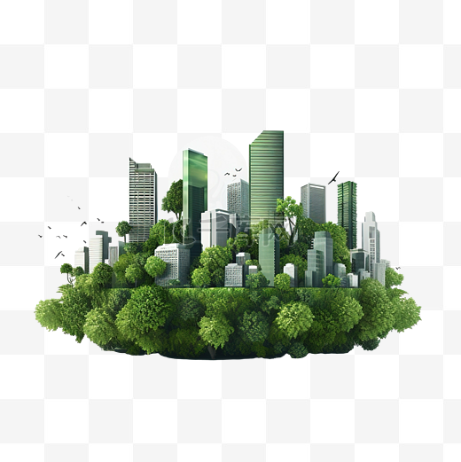 绿色建筑景观图片