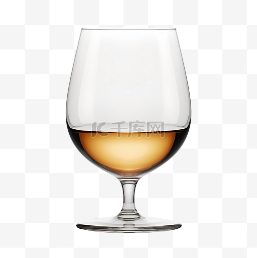 葡萄酒和威士忌酒杯 现实玻璃 ai 生成图片