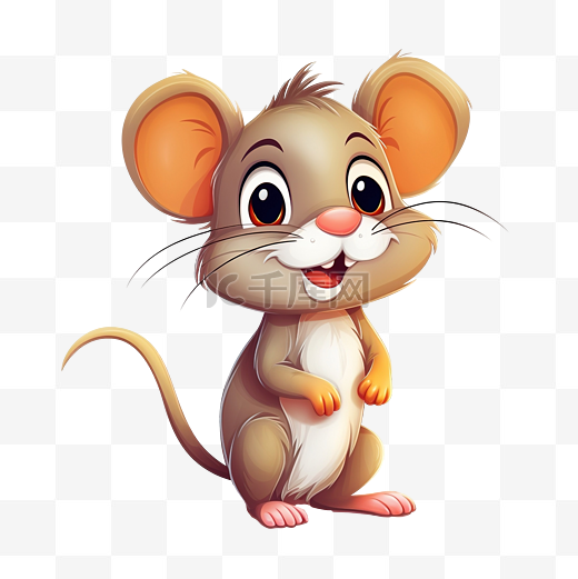 老鼠卡通可爱动物png文件图片