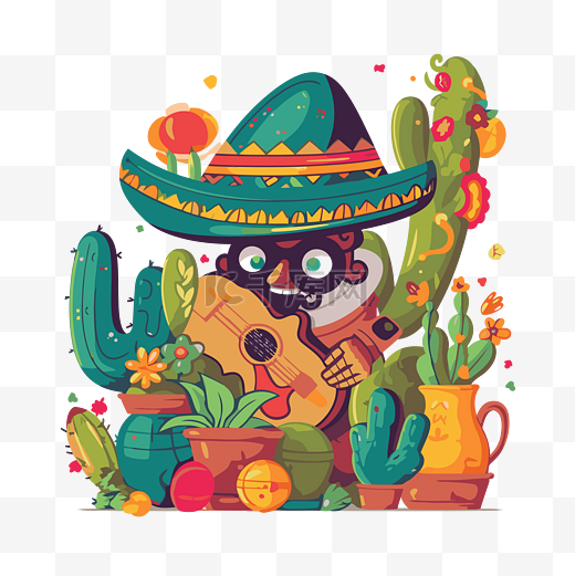 墨西哥文化 向量图片