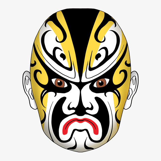 京剧戏剧脸谱素材图片免费下载_高清psd