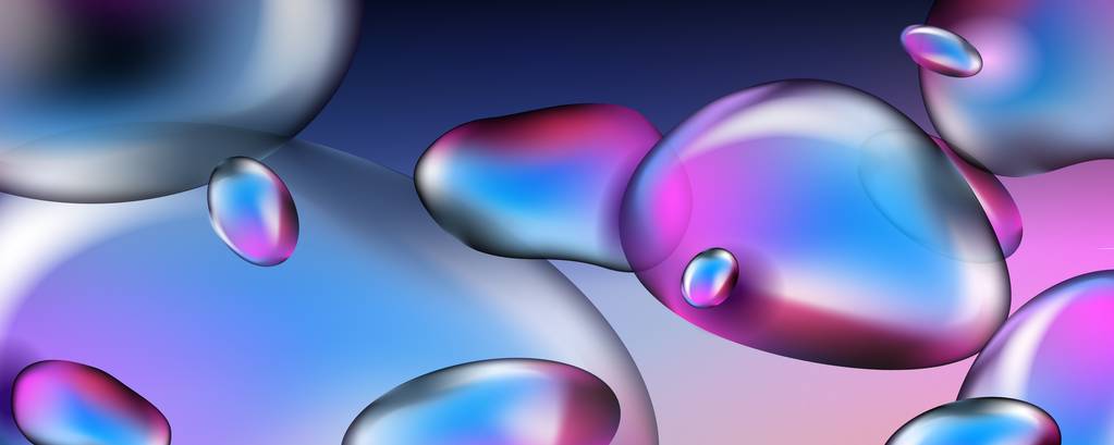 紫色，紫色抽象气泡液体流体背景。动态创意美丽的模板广告海报，名片，标语牌，封面，小册子，网页设计横幅。矢量 Eps10图片
