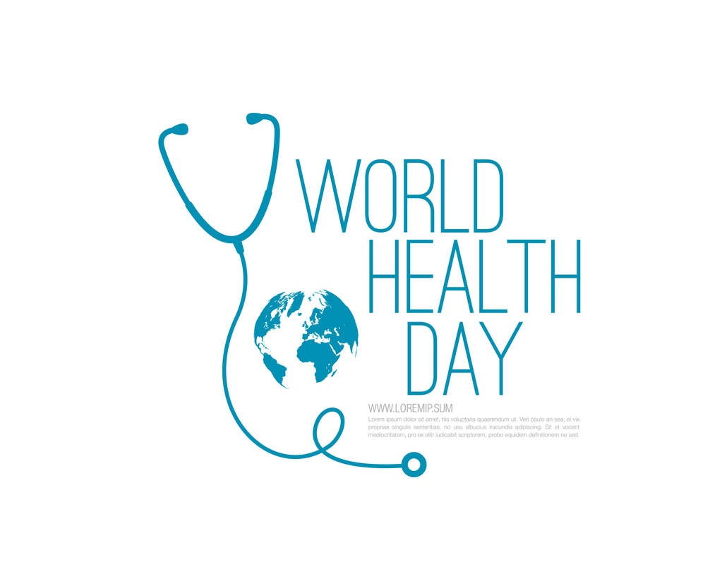 世界健康日概念海报图片