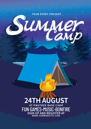 summer camp event