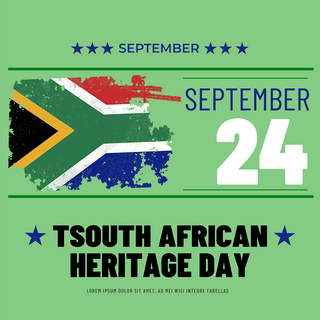 south african heritage day social media post