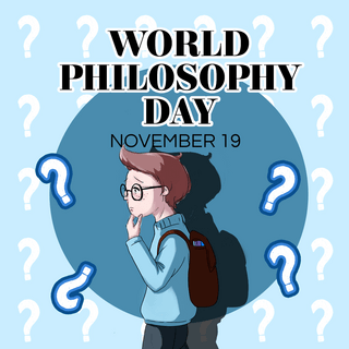 疑问world philosophy day 节日社交媒体