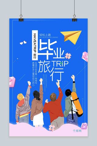 千库网原创旅行海报