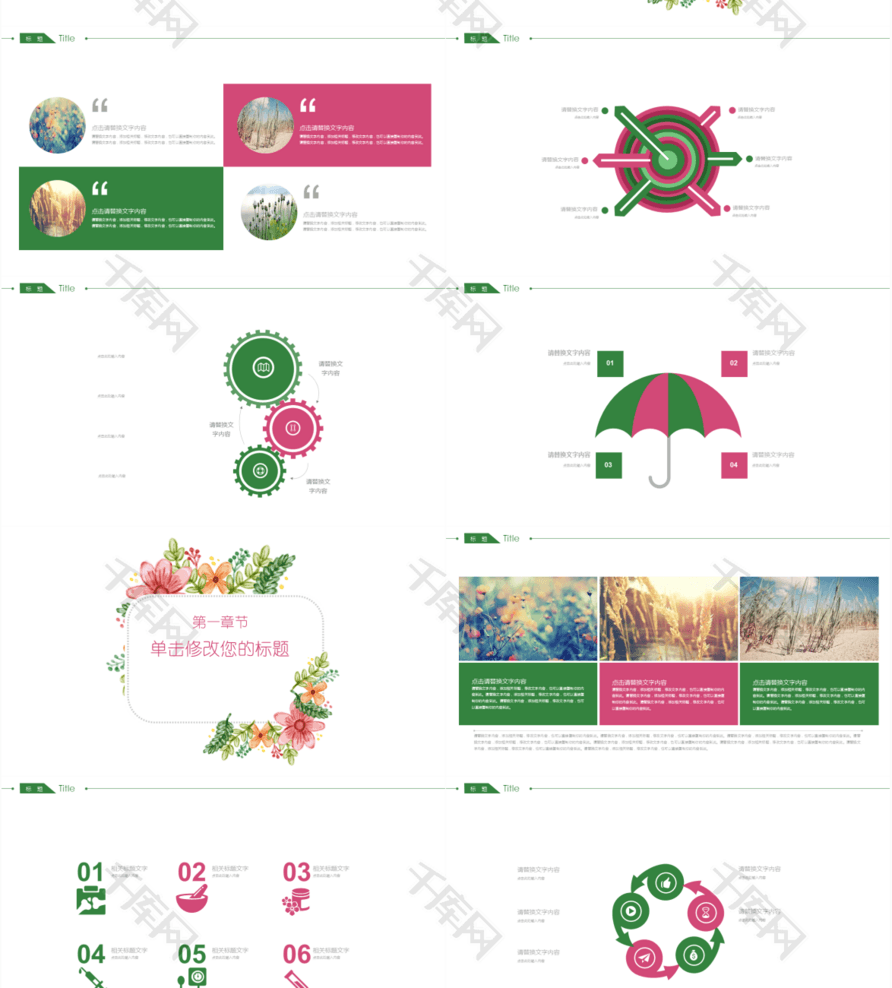 公司产品简介报告企业宣传PPT模板模版免费下