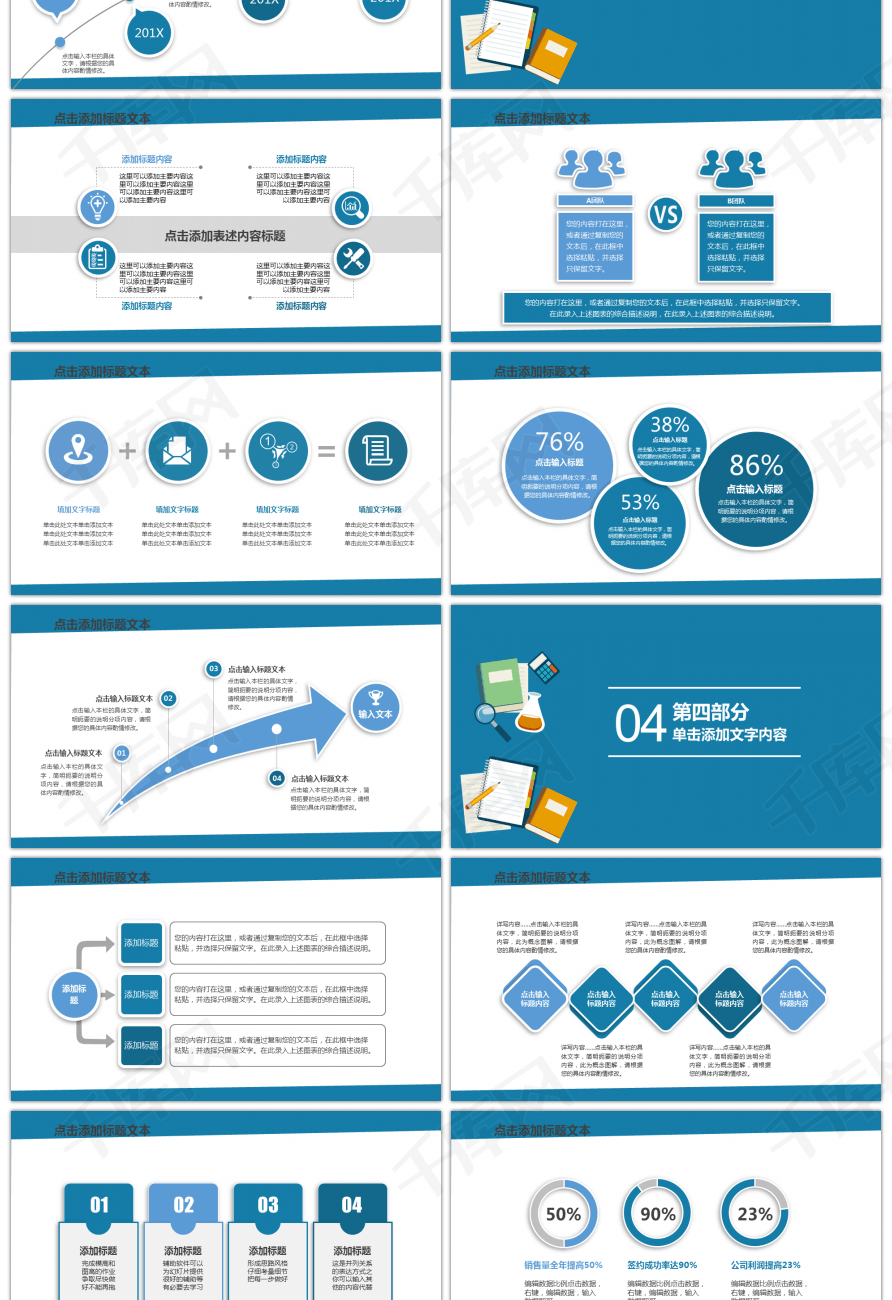 年度财务数据分析报告PPT模板