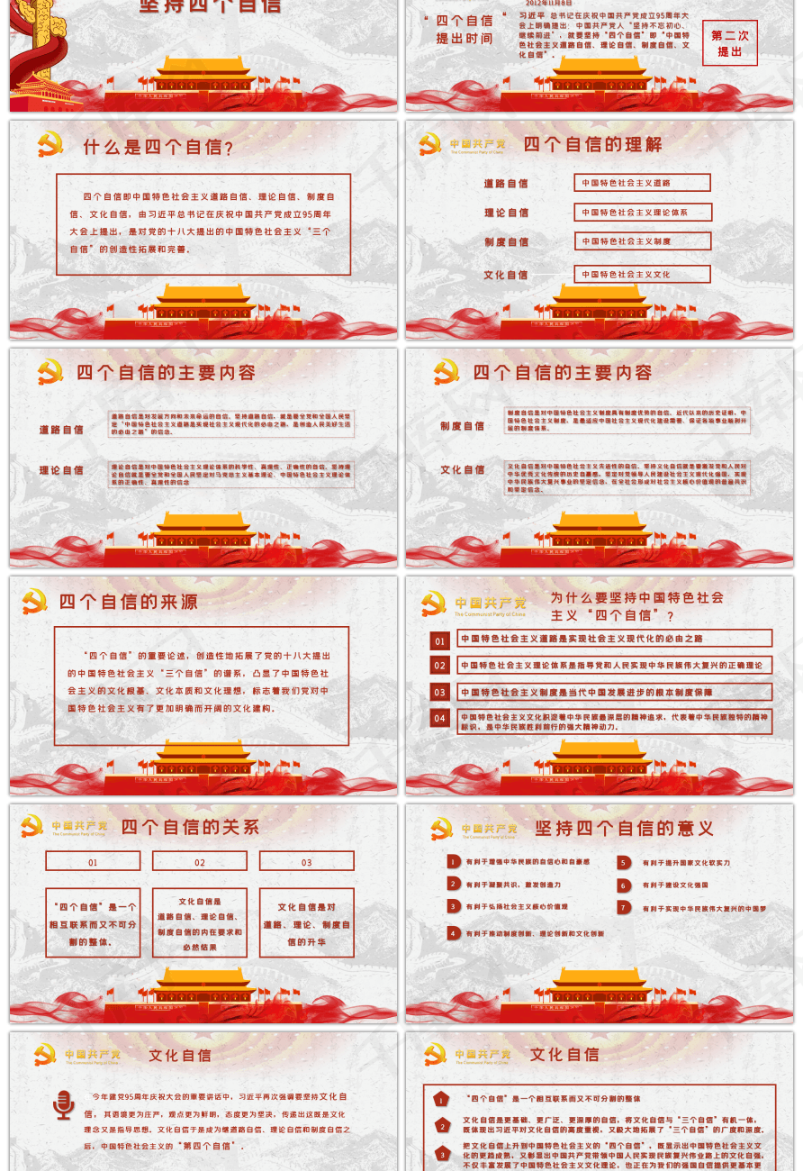 四个自信是指什么自信 true