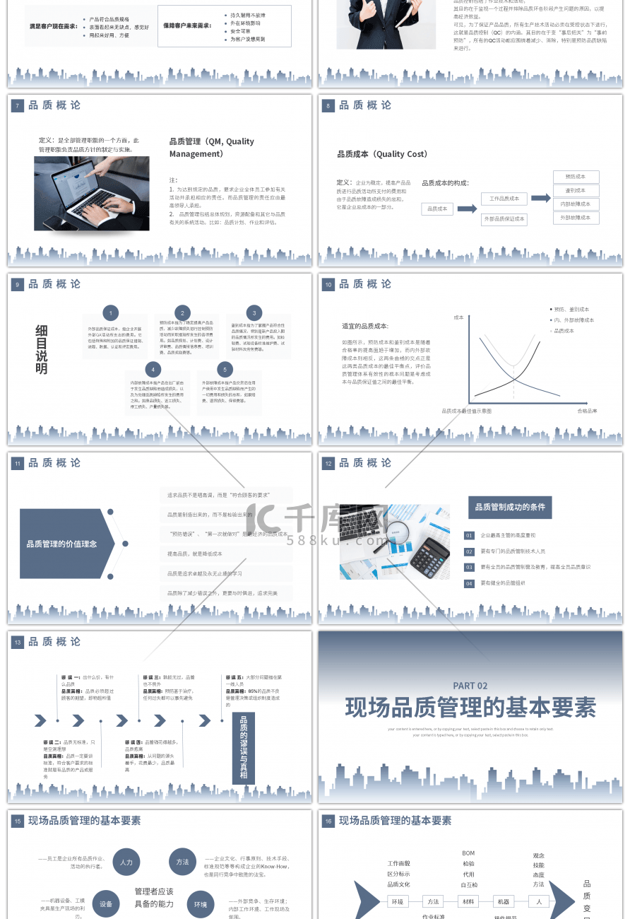 如何做好现场品质管理培训PPT模板