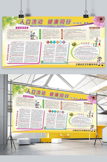 流动人口展板_流动人口管理展板图片(3)