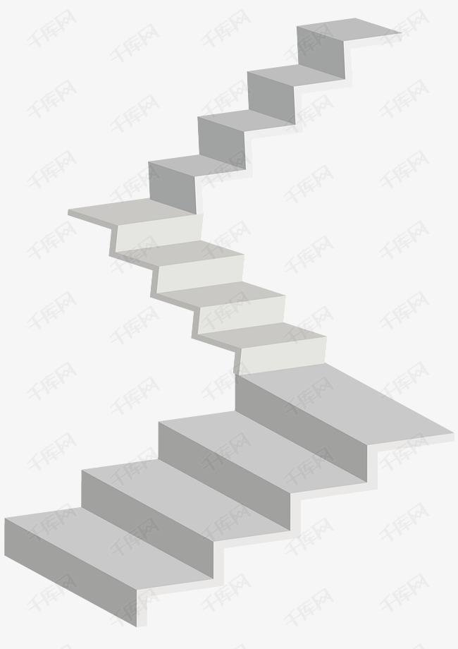 手绘台阶