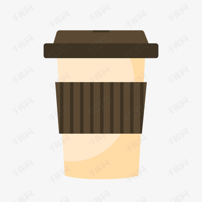 矢量图咖啡奶茶杯