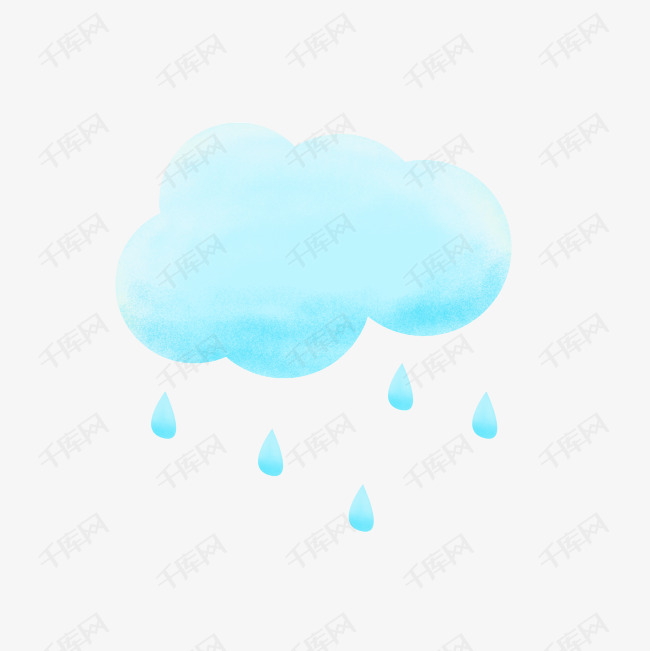 下雨天气图标