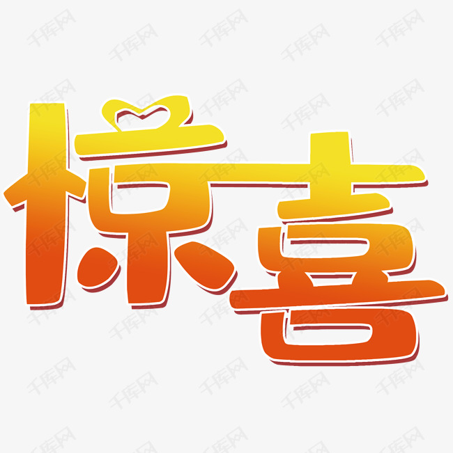艺术字 惊喜 惊喜艺术字2019-04-12发布,千库艺术文字频道为惊喜艺术