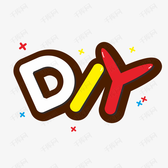 艺术字库 彩色 彩色卡通diy英文字母字体来源:作者自己创作的艺术字体