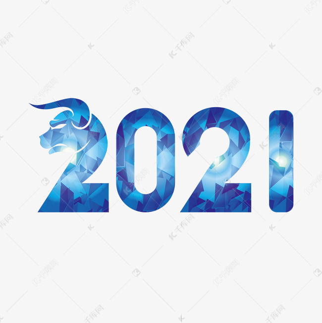 2021蓝色矢量文件