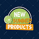 卡通电商水果标签夏季新品NEWSUMMERPRODUCTS