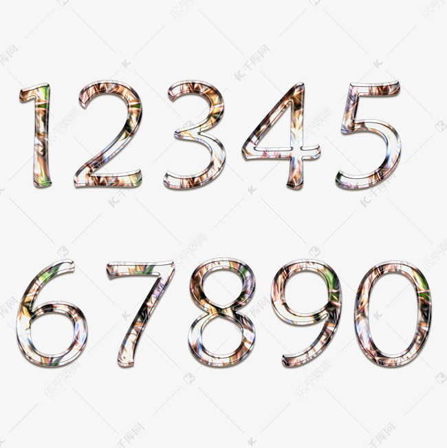 千库原创数字字体设计艺术字设计图片-千库网