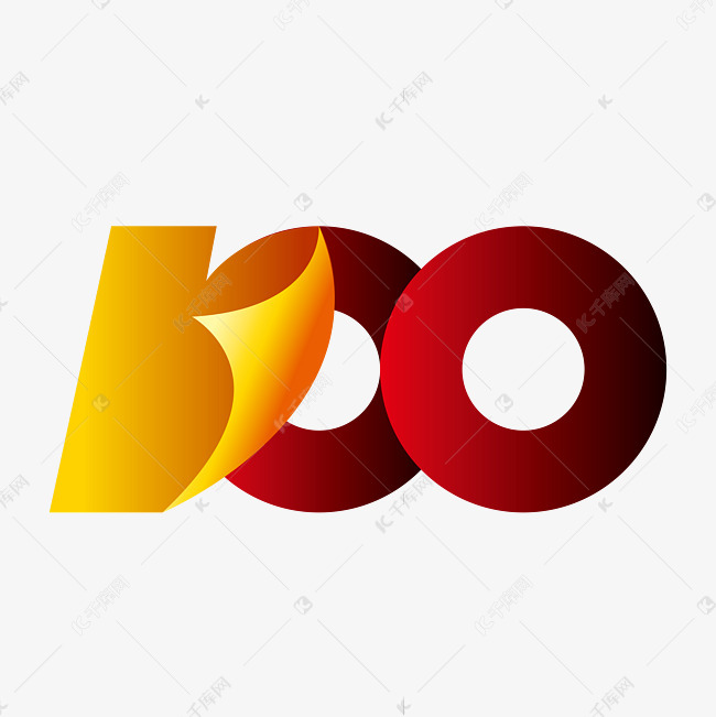 大气创意建党100周年艺术字