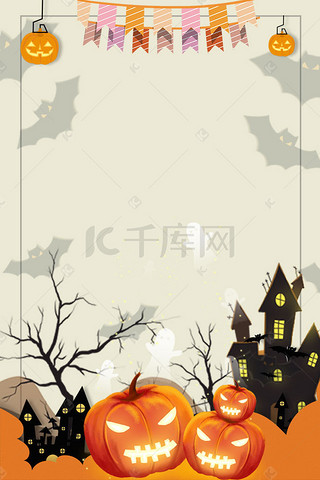 音乐万圣节背景图片-音乐万圣节背景素材-音乐
