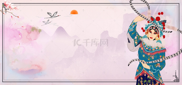 京剧背景图片-京剧背景素材图片-千库网