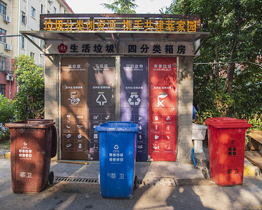 城市小区垃圾站