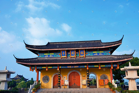 镇国寺房屋建筑佛家