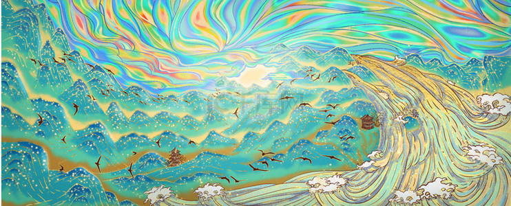 敦煌背景图片-敦煌背景素材图片-千库网