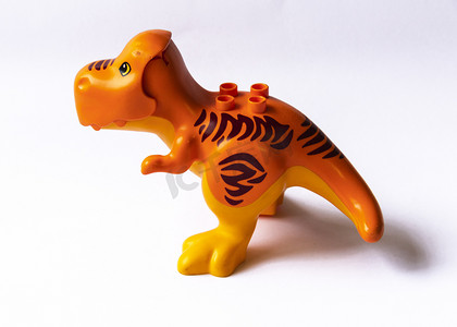 恐龙玩具摄影图