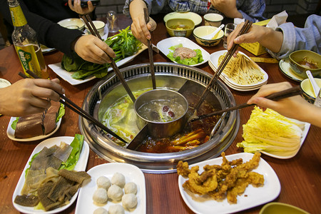 矢量鸳鸯火锅PNG透明底摄影照片_鸳鸯火锅摄影图